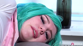 Solo cosplay girl leyla lure fucked herself so hard with dildo in many positions