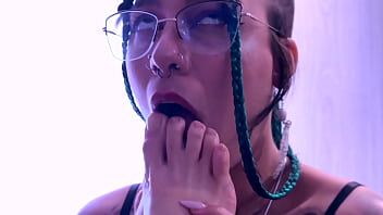 Foot worship with my love