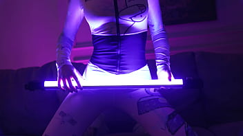 Babe fucked hard in anal by 4 big cocks