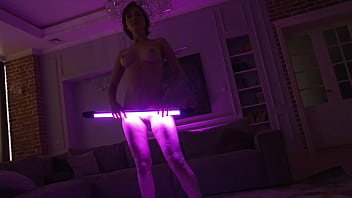 Babe fucked hard in anal by 4 big cocks