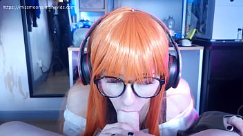 Futaba sakura fucks you while the team waits face fuck & big ass doggy trailer