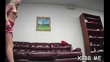 Captivating gal blowing for good