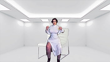Mature old slut star wars cosplay the wondrous granny leia blows solo an ai animation