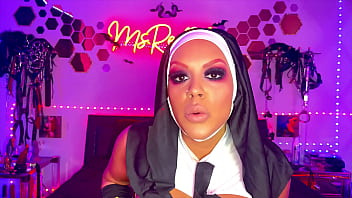 Nun gets cleansed in cum & turns into devil with joi