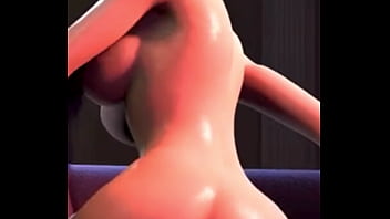 Huge boobs 3d moaning