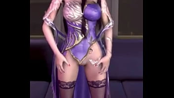 Huge boobs 3d moaning