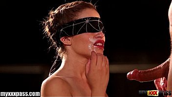 Myxxxpass blindfolded fucked and facialed by james deen
