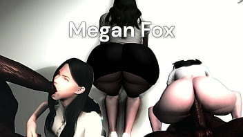 3 ebony whores in buzz lightyear outfits banged by big cock