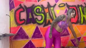 Calças leggings que comprei na shein que chama atenção