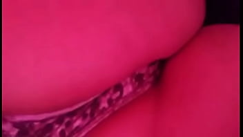 Beby teen touches herself