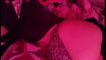 Beby teen touches herself