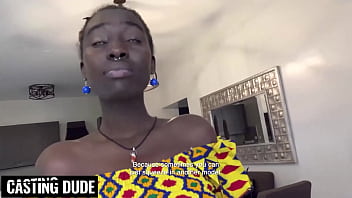 Big tits ebony model rides big cock casting agent pov cowgirl to get booked