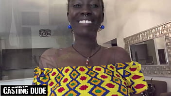 Big tits ebony model rides big cock casting agent pov cowgirl to get booked