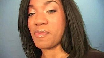 Incredible ebony teen blowjob gloryhole audition 21