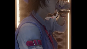 Gloryhole fun with lili & asuka