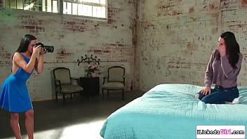 Aidra fox experiencing cold treatment from her guy her lesbian photographer cassidy klein takes the chance strips her naked and licks her pussy