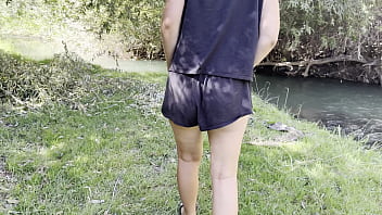 Public pissing compilation in nature traveling by car pov free