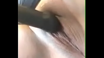 Black bitch likes touching herself