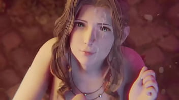 Aerith handjob cumshot