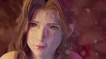 Aerith handjob cumshot