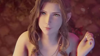 Aerith handjob cumshot