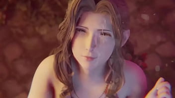 Aerith handjob cumshot