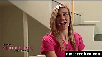 Massage Therapist Giving Her Patient Some Unknowing Love 3 thumbnail