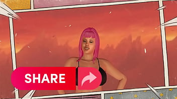 From small to big booty cartoon remix transformations