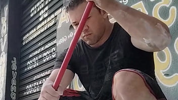 Vloog morena metendo a marreta