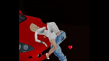 Lesbianas calientes besandose y frotandose en antro