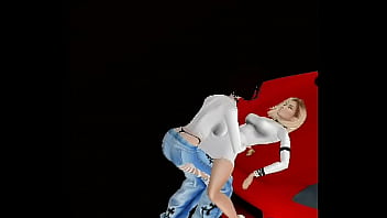 Lesbianas calientes besandose y frotandose en antro