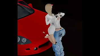 Lesbianas calientes besandose y frotandose en antro