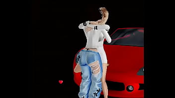 Lesbianas calientes besandose y frotandose en antro