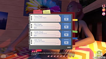 Helping the hotties ep 18 – visual novel gameplay by misterdoktor