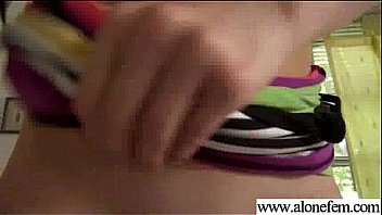 Katie King Alone Horny Girl Play With Stuffs As Sex Toys Video 12 thumbnail