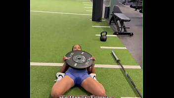 25lb Overhead Strengthens Shoudlers Traps & Triceps Hip Mobility Strengthens Hip Flexors I Comp thumbnail