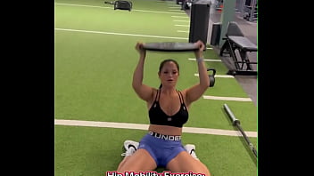 25lb Overhead Strengthens Shoudlers Traps & Triceps Hip Mobility Strengthens Hip Flexors I Comp thumbnail