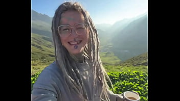 Spending some times in the swiss alps with lily lu z filmz ️