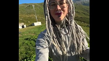 Spending some times in the swiss alps with lily lu z filmz ️