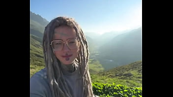 Spending some times in the swiss alps with lily lu z filmz ️