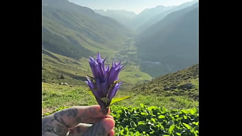 Spending some times in the swiss alps with lily lu z filmz ️