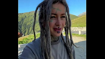 Spending some times in the swiss alps with lily lu z filmz ️