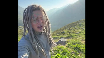 Spending some times in the swiss alps with lily lu z filmz ️