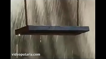 Lesbian gets fucked while on the swing