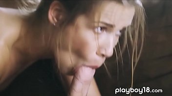 Naughty young slut banged hard by her lover