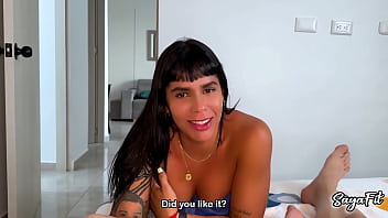 The big assed stepsister who plays with a basketball and your two balls too sayafit