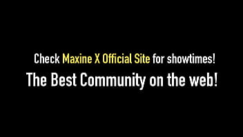 Maxine's face fucked by alec knight after had ridden toy on the floor