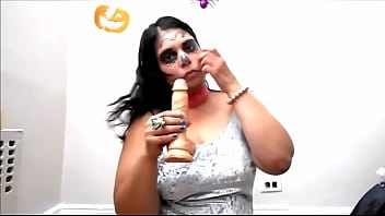 Ginger paris blowjob & cowgirl style with dildo