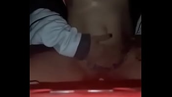 Tattooed girl fucking her self