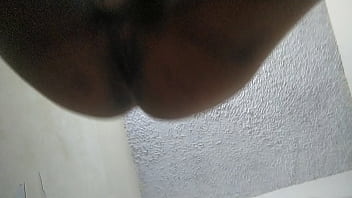 Double creampied by my big black bull while cuckold is working